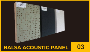 Balsa Acoustic Panel
