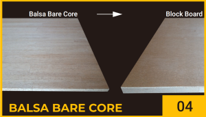 Balsa Bare Core