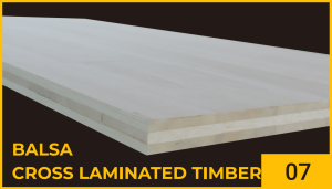 Balsa Cross Laminated Timber