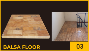 Balsa Floor